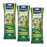 Karma dla gryzoni - Vitakraft Emotion Kräcker Herbal 3 x 3 szt. - miniaturka - grafika 1