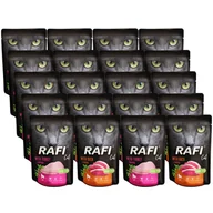 Mokra karma dla kotów - RAFI Cat Adult Mix Smaków 20x100g - miniaturka - grafika 1