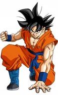 Naklejki na ścianę - Naklejka Uv Wypukła Ozdobna DTF UV Aplikacja Goku Dragon - miniaturka - grafika 1