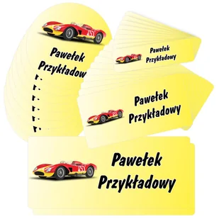 Etykiety naklejki, zestaw naklejek, imienne, imię nazwisko, dla dziecka chłopca, do szkoły przedszkola, na zeszyt, przybory, wodoodporne, AUTO autko.. - Szkolne artykuły papiernicze Etykiety naklejki, zestaw naklejek, imienne, imię nazwisko, dla dziecka chłopca, do szkoły przedszkola, na zeszyt, przybory, wodoodporne, AUTO autko.. - Szkolne artykuły papiernicze - miniaturka - grafika 1