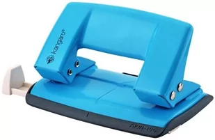 KANGARO Dziurkacz Aion-10G/S, dziurkuje do 10 kartek, metalowy, w pudełku PP, turkusowy KAA10G/S-24 - Dziurkacze - miniaturka - grafika 4
