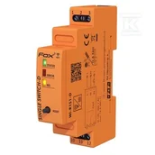 Liczniki energii elektrycznej - Przekaźnik 1-kanałowy FOX SINGLE SWITCH-D Wi-Fi WI-R1S1-D - miniaturka - grafika 1