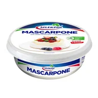 Szybkie dania obiadowe - Ser Śmietankowy Mascarpone Kubek 250G Mlekpol - miniaturka - grafika 1
