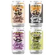 Soki i napoje niegazowane - Zestaw Bubble tea mix smaków 4 x 315 ml - miniaturka - grafika 1