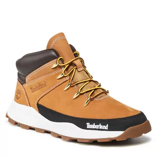 Półbuty damskie - Timberland Trzewiki Brooklyn Euro TB0A42582311 Wheat Nubuck - grafika 1