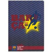 Zeszyty szkolne - Brulion A5 FC Barcelona kratka 96 kartek - miniaturka - grafika 1