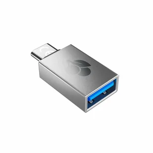 CHERRY 61710036 zmieniacz płci / kabli USB-A USB-C Srebrny - Adaptery i przejściówki - miniaturka - grafika 1