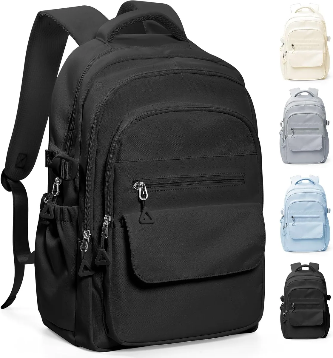 Plecak szkolny młodzieżowy unisex na laptopa 14 cali ergonomiczny nylon