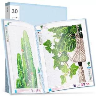 Haft Diamentowy - Album do Przechowywania Haftu - A2 - Zabawki kreatywne - miniaturka - grafika 1