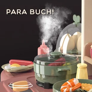 Lumarko Kuchnia Domowa Wielofunkcyjna Home Kitchen Obieg Wody 65 Akc! - Zabawki AGD - miniaturka - grafika 12