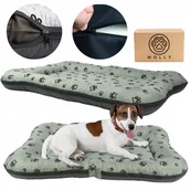 Legowiska dla psów - Legowisko dla psa WODOODPORNE łóżko gąbka PONTON zamek PREMIUM 80x50 roz.M - miniaturka - grafika 1