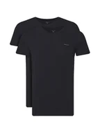 Koszulki męskie - Gant Komplet 2 t-shirtów 900012018 Czarny Regular Fit - miniaturka - grafika 1
