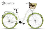 Rowery - GOETZE Style 28 cali Damski Biało-zielony - miniaturka - grafika 1