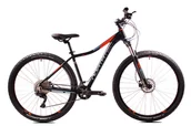 Rowery - Sowelo 27,5 DB DR 2x10 czarno-pomarańczowo-turkusowy 19" - miniaturka - grafika 1