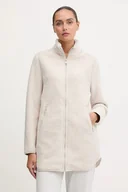 Bluzy damskie - Jack Wolfskin bluza polarowa HIGH CURL kolor beżowy gładka A65074 - miniaturka - grafika 1