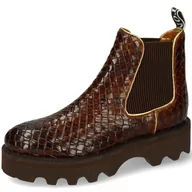 Botki damskie - Melvin & Hamilton Botki damskie Sybill 6, brązowy, 39 EU - miniaturka - grafika 1