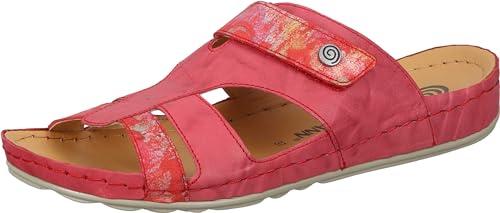 Dr. Brinkmann Damskie kapcie 700516-04, 38 EU, czerwony, 38 EU