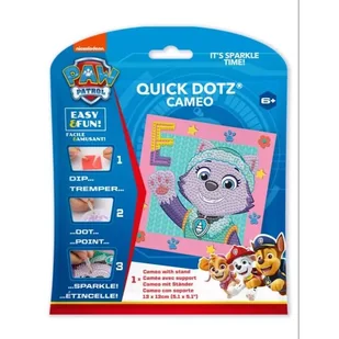 Diamond Dotz Dotzies: Psi Patrol, Skye, zestaw do tworzenia obrazków - Zabawki kreatywne - miniaturka - grafika 1