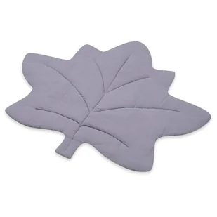 Miękka Mata Muślinowa Dla Dzieci New Baby Maple Leaf Blue 107X100 Cm - Maty edukacyjne - miniaturka - grafika 1