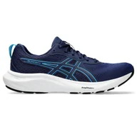 Buty sportowe męskie - Męskie Buty do biegania ASICS GEL-CONTEND 9 1011B881-401 – Granatowy - miniaturka - grafika 1
