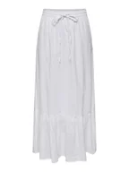 Spódnice - ONLY Spódnica w kolorze białym - miniaturka - grafika 1