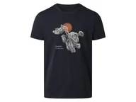 Koszulki męskie - esmara Men T-shirt męski z bawełny (Niebieski, M (48/50)) - miniaturka - grafika 1