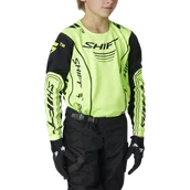 Odzież motocyklowa - Bluza Cross Shift Blue Label Cuda Dziecięca Fluorescencyjny zielonyL - miniaturka - grafika 1