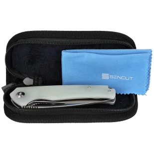 Nóż składany Sencut Mims Natural G10, Satin 9Cr18MoV (S21013-2) - Noże - miniaturka - grafika 9