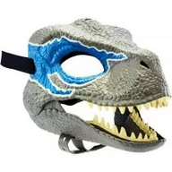 Dodatki do strojów karnawałowych - Jurassic World. Maska ruchoma Velociraptor Blue - miniaturka - grafika 1