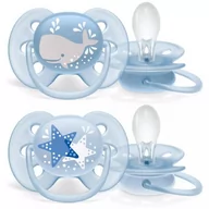 Smoczki uspokajające - Philips Avent Smoczek Ultra Soft - miniaturka - grafika 1