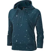 Spodnie damskie - Nike Dry Fleece Get Fit HD STR spodnie damskie, Midnight Turq/Black, XS - miniaturka - grafika 1