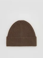 Czapki męskie - Reserved - Czapka beanie - brązowy - miniaturka - grafika 1