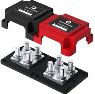 Akcesoria do serwerów - Szyna zbiorcza Bus Bar do łączenia magazynów energii 4xM10, 400A 48V 400A V-TAC VT-AOA1533-400ABR - miniaturka - grafika 1