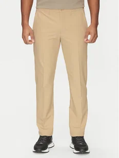 BOSS Spodnie materiałowe T_Commuter 50534303 Beżowy Slim Fit - Spodnie męskie - miniaturka - grafika 1