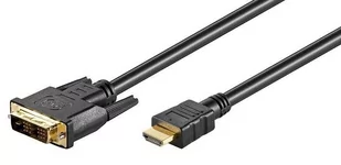 MicroConnect Kabel DVI-D HDMI 10 Czarny HDM1918110 - Kable - miniaturka - grafika 1