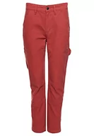 Spodnie damskie - Superdry Damskie spodnie High Rise Carpenter, rdza, 30W / 30L - miniaturka - grafika 1