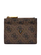 Portfele - Guess Portfel SMMALO LEA03 Brązowy - miniaturka - grafika 1