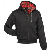 Odzież taktyczna i umundurowanie - Kurtka z Kapturem Zimowa Brandit Lord Canterbury Hooded Winter Jacket - Czarna XL - miniaturka - grafika 1