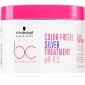 Maski do włosów - Schwarzkopf Professional Schwarzkopf Professional BC Bonacure Color Freeze Silver maseczka neutralizująca żółtawe odcienie 500 ml - miniaturka - grafika 1