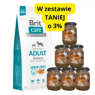 Brit Care Grain-Free Adult Salmon&Potato 12kg - Sucha karma dla psów - miniaturka - grafika 3
