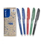 Długopisy - Zestaw 5x PILOT Frixion Point mix kolorów - miniaturka - grafika 1