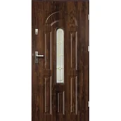 Drzwi zewnętrzne - Drzwi zewnętrzne WENUS roco ciemny orzech 90 prawe RADEX - miniaturka - grafika 1