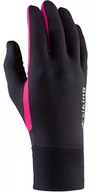 Rękawiczki - Viking, Rękawiczki do biegania damskie, Viking Runway Multifunction czarno-różowe 140-18-2740-46, rozmiar 7 - miniaturka - grafika 1