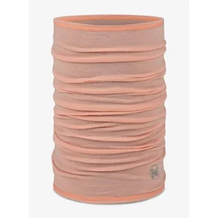 Chusta wielofunkcyjna Buff Merino Lightweight - solid coral - Czapki i chusty sportowe damskie - miniaturka - grafika 1