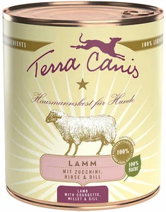 Terra Canis, 6 x 800 g - Jagnięcina z cukinią, prosem i koperkiem - Mokra karma dla psów - miniaturka - grafika 1