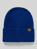 Czapki dla dzieci - Czapka z dzianiny z detalem z logo - miniaturka - grafika 1