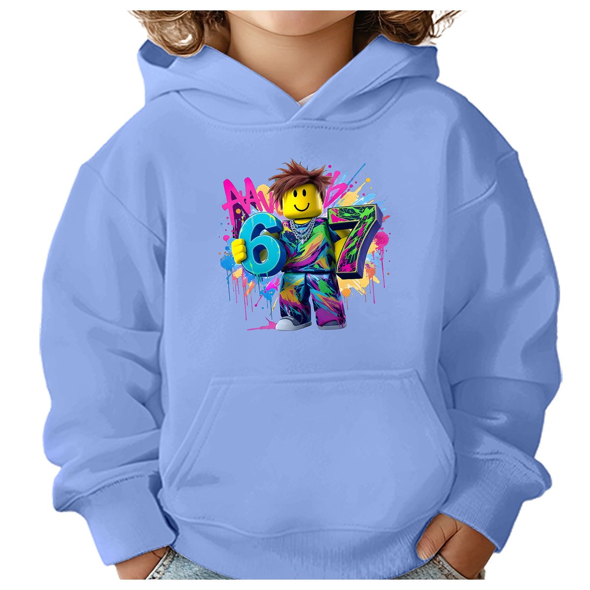 BLUZA DZIECIĘCA 67 SIX SEVEN VIRAL ROBLOX 104 CHŁOPIĘCA DZIEWCZĘCA