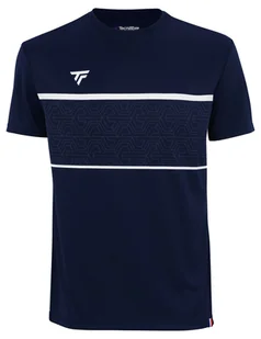Koszulka męska Tecnifibre Club Tech Tee Marine L - Koszulki sportowe męskie - miniaturka - grafika 1