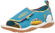Krawaty i muchy męskie - Keen Unisex dziecięce Knotch River Ot Sandal, Barwnik krawat żywy niebieski - 31 EU - miniaturka - grafika 1