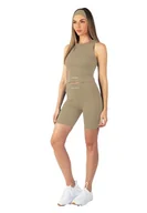 Spodenki damskie - Carlheim Women's Serenita Active Collection szorty 20 cm, kolor tanowy, rozmiar XS - miniaturka - grafika 1